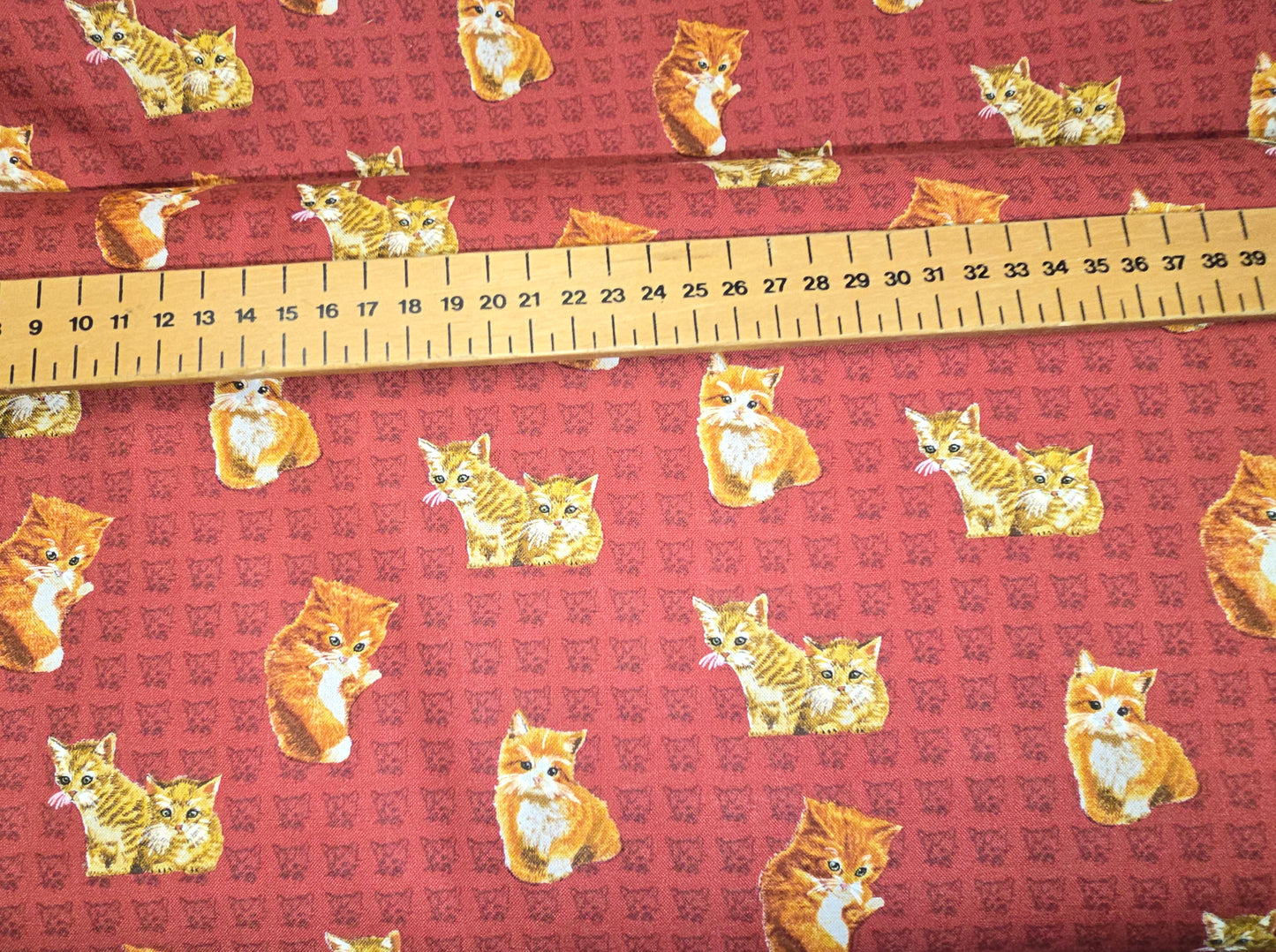 Cranston 100% Quilting Cotton Kittens Cat 112cm width