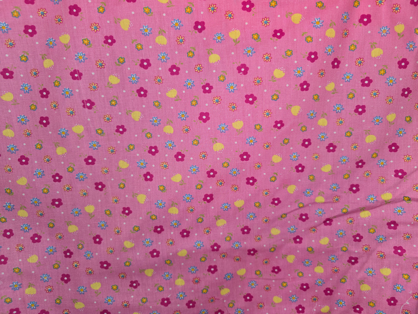 100% Cotton Pretty in Pink Super 150cm width