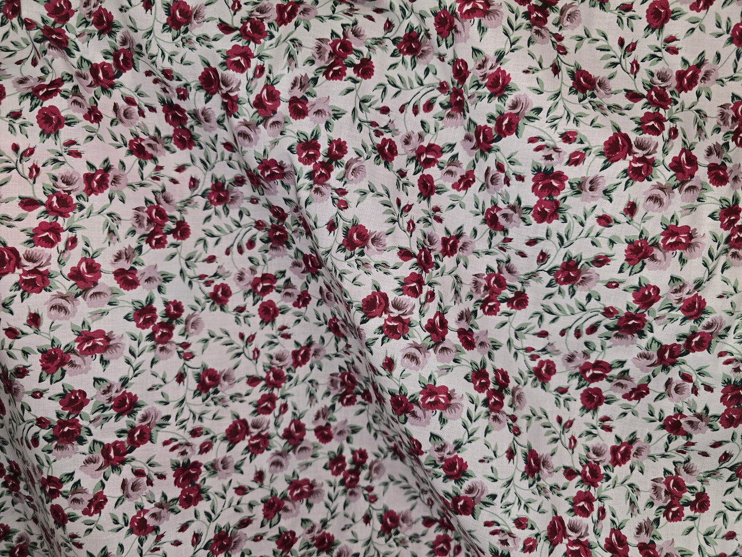 100% Cotton English Cottage Garden Floral 135cm width approx