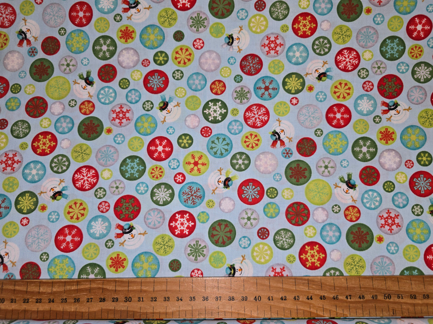 Benartex Ho Ho Ho Let It Snow by Nancy Halvorsen Christmas 100% Quilting Cotton