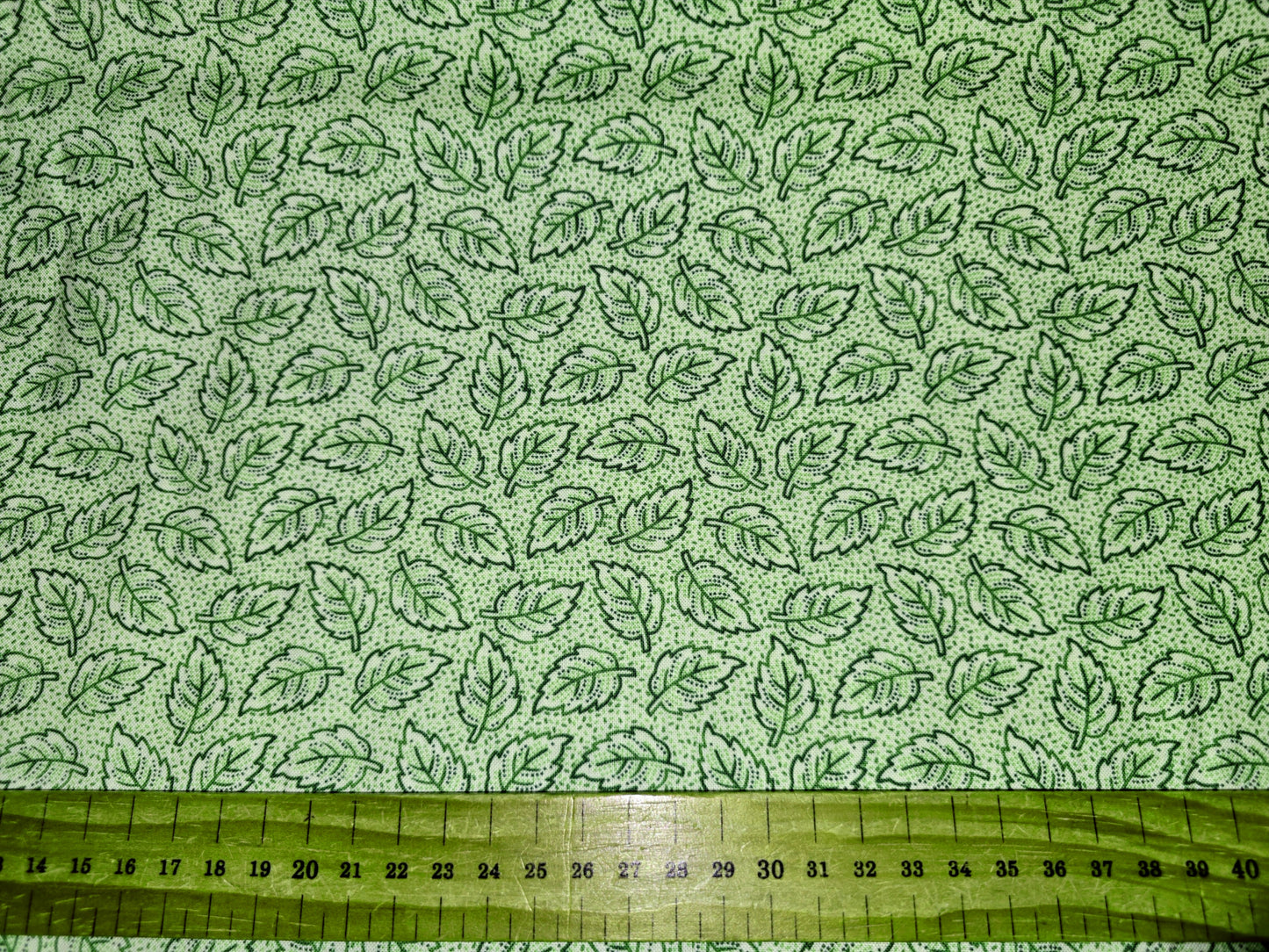 Indian Summer by Dover Hill for Benartex - Green Botanical 112cm Width