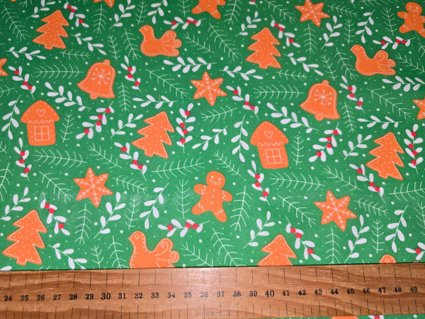 Polycotton Fabric Christmas Decorations 112cm width