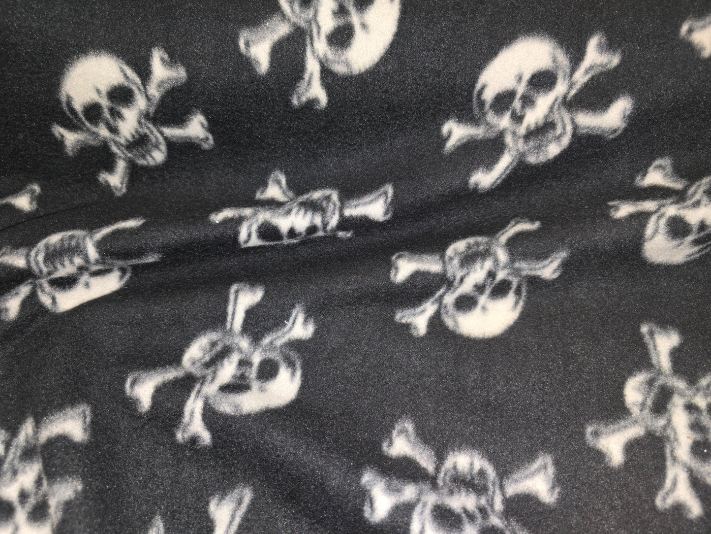 Pirate Skulls Fleece 150cm width