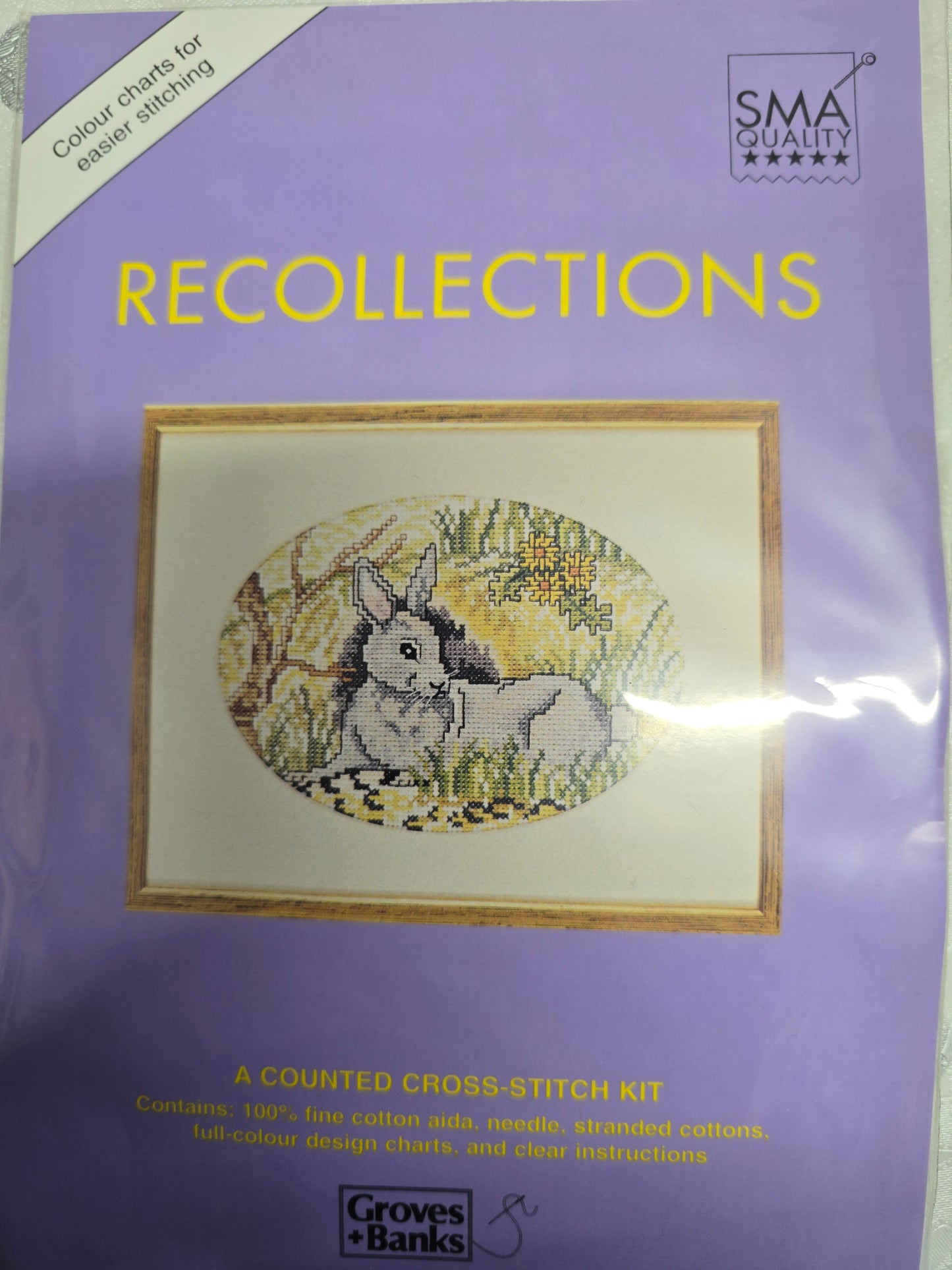 Recollections Cross Stitch Kit Rabbit