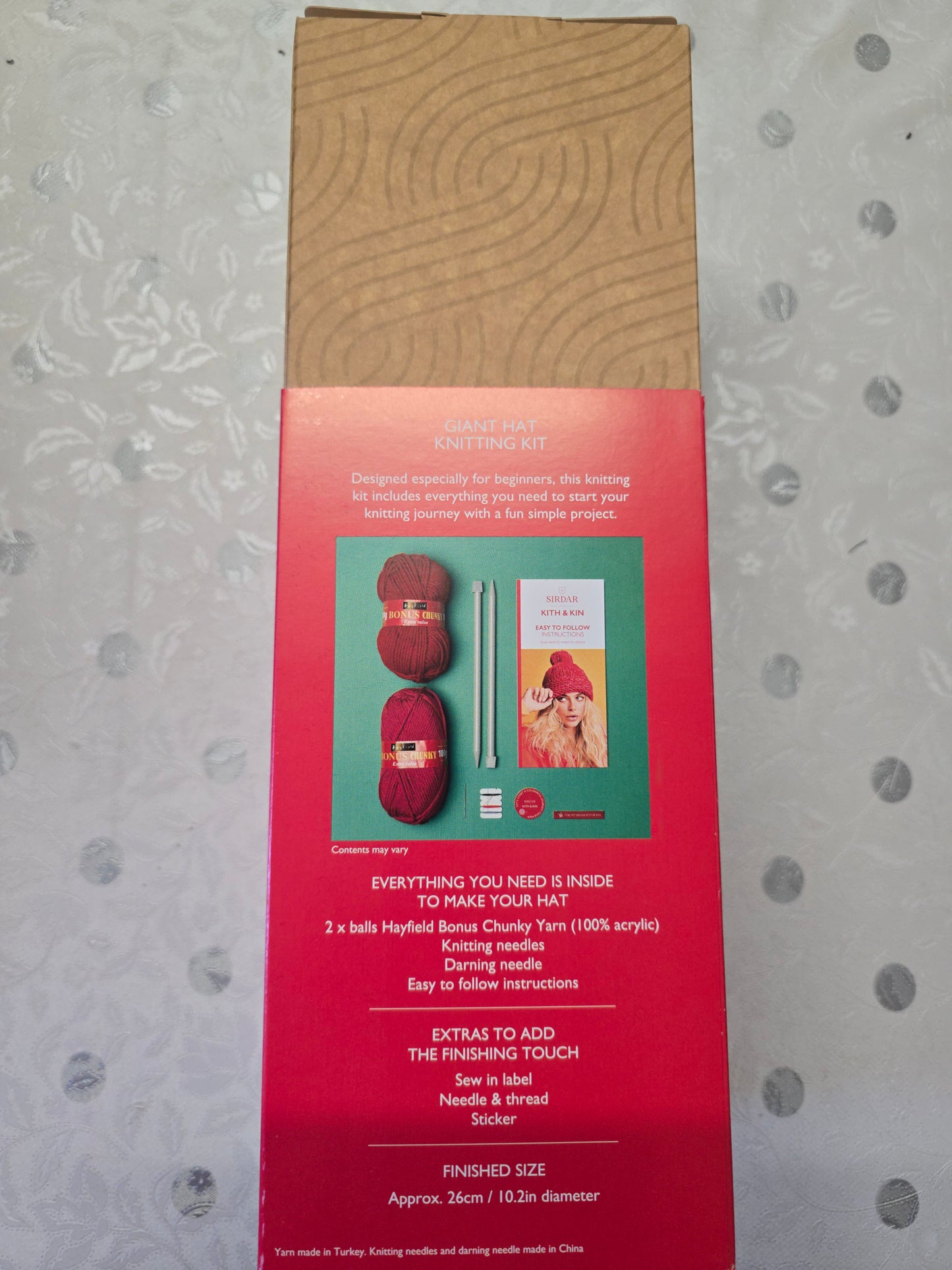 Sirdar Kith & Kin Giant Hat Knitting Kit