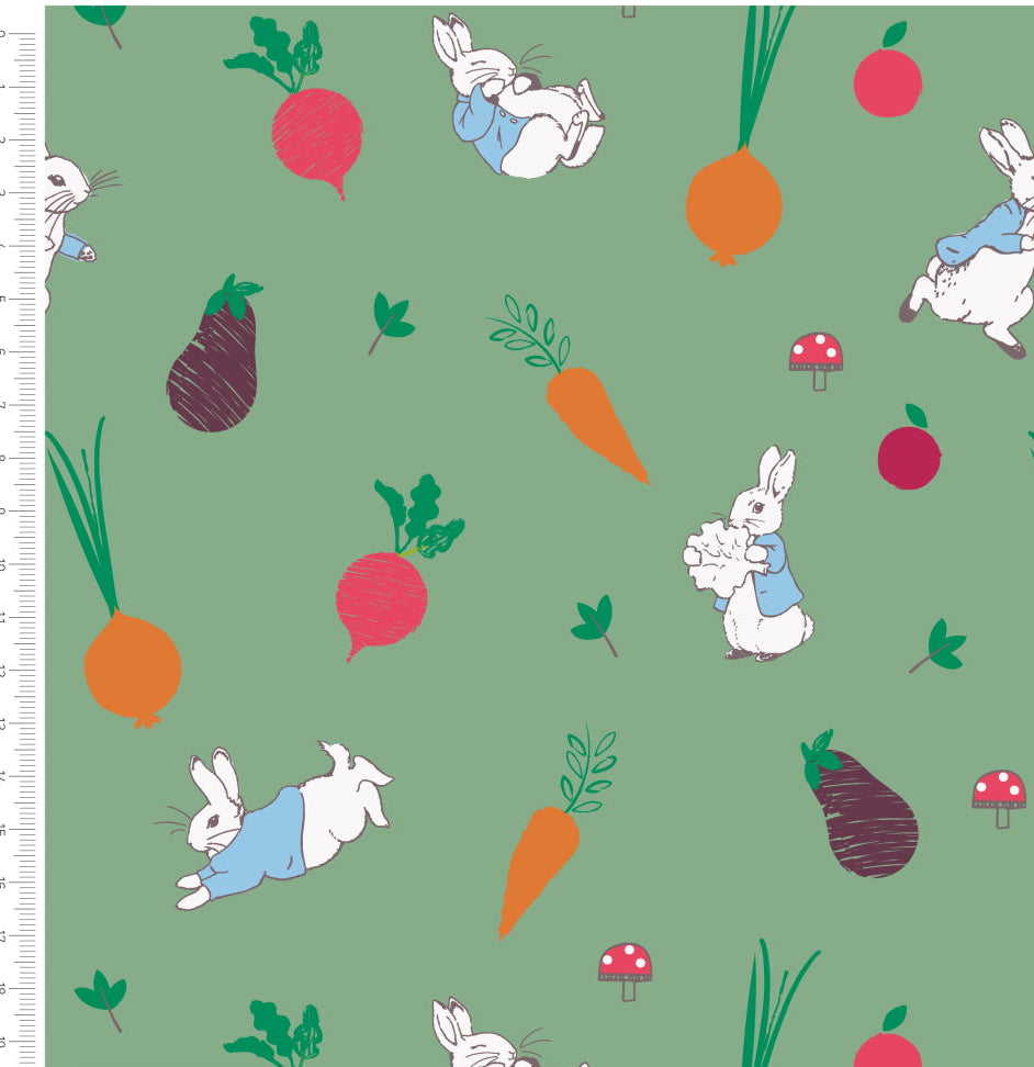 Craft Cotton Company Peter Rabbit Digital Print - 100% Cotton 110cm Width
