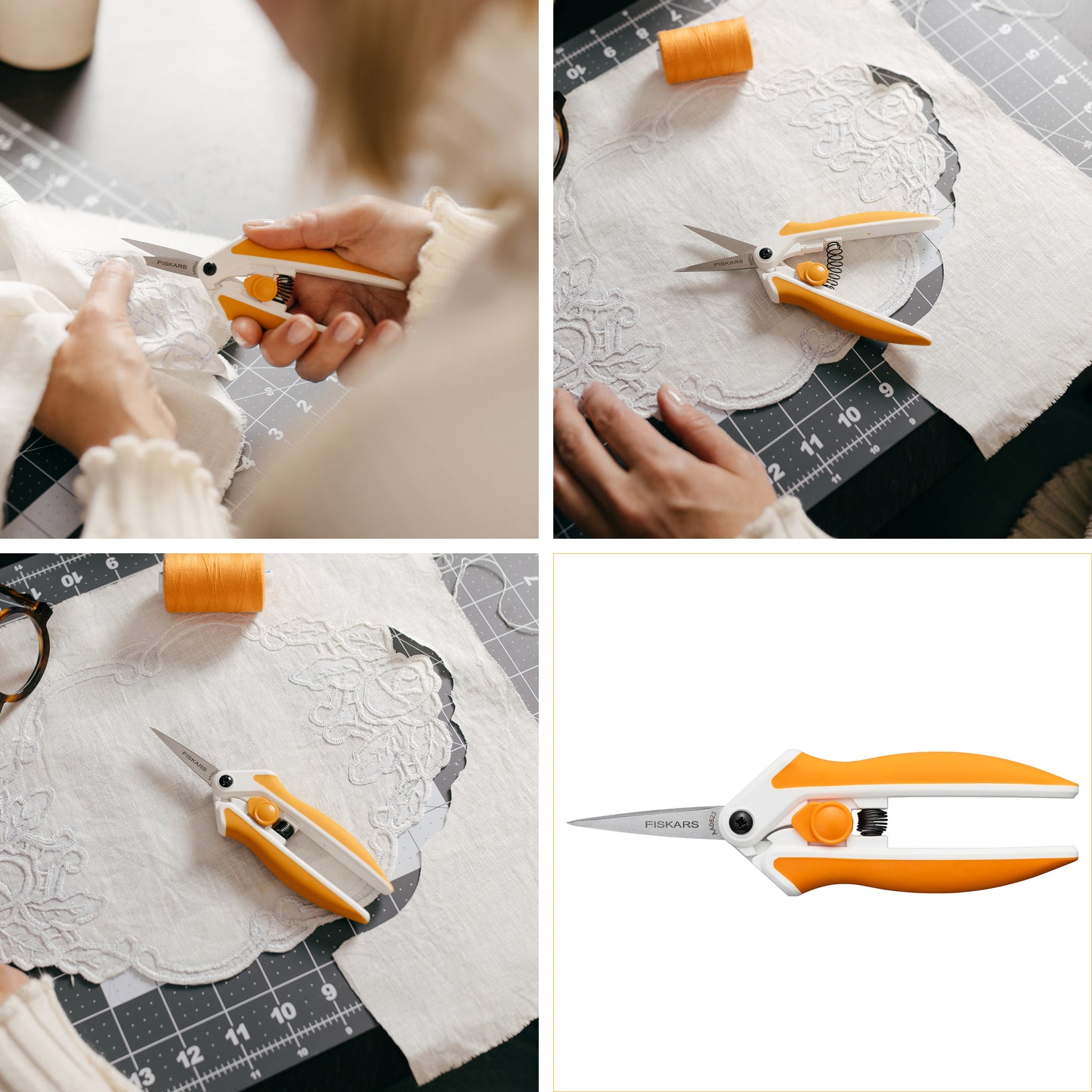 Fiskars 15cm Easyaction™ Micro-Tip™ Sewing Scissors