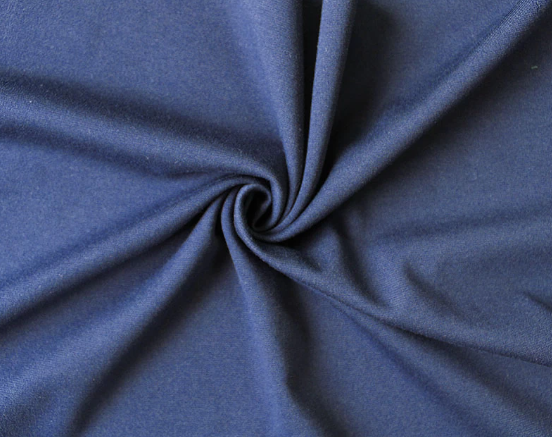 Navy Ponteroma Jersey Fabric - 150cm Wide - Premium Ponte Knit