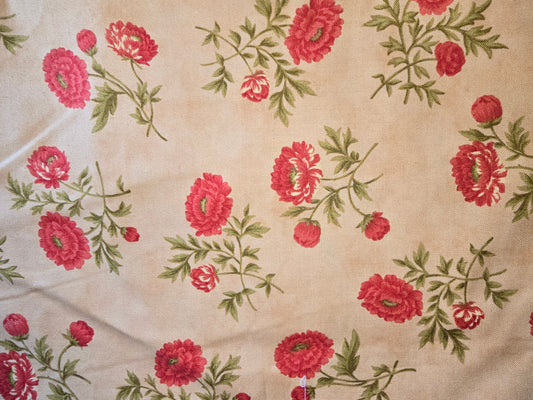 Moda Yuletide Blessing 100% Cotton Remnant