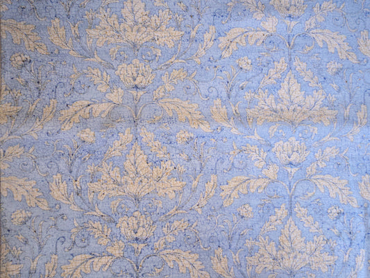 Timeless Treasures Porcelain Collection 100% Cotton Remnant