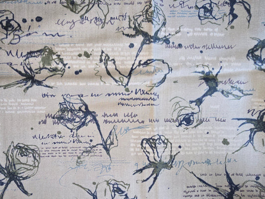 Moda The Wordsmith 100% Cotton Remnant