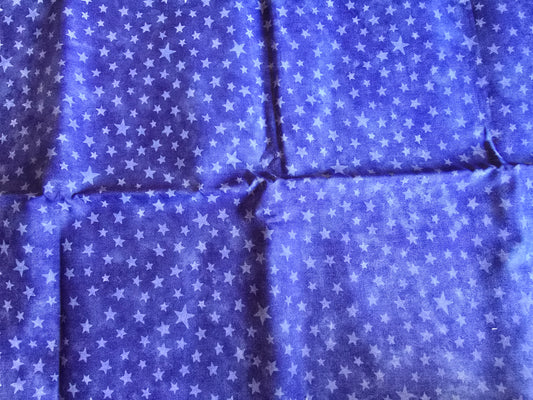 Moda Marble Blue Stars 100% Cotton Remnant