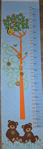 Fabri Quilt Mystic Forest Height Chart 100% Cotton
