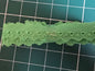 Broderie Anglaise Trim 3m length Green