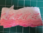 Broderie Anglaise Trim 3m length Pink