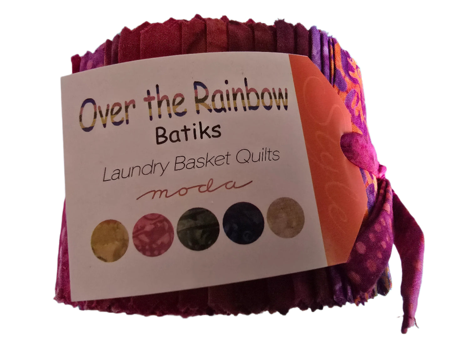 Moda  Over the Rainbow Jelly Roll Fabric Laundry Basket Quilts Out of Print!
