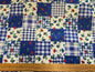 100% Cotton Patchwork in Blue 137cm width