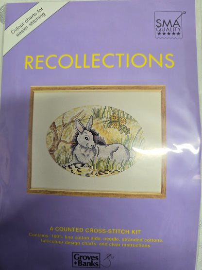 Recollections Cross Stitch Kit Rabbit