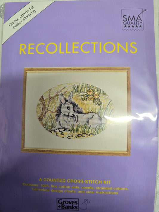 Recollections Cross Stitch Kit Rabbit