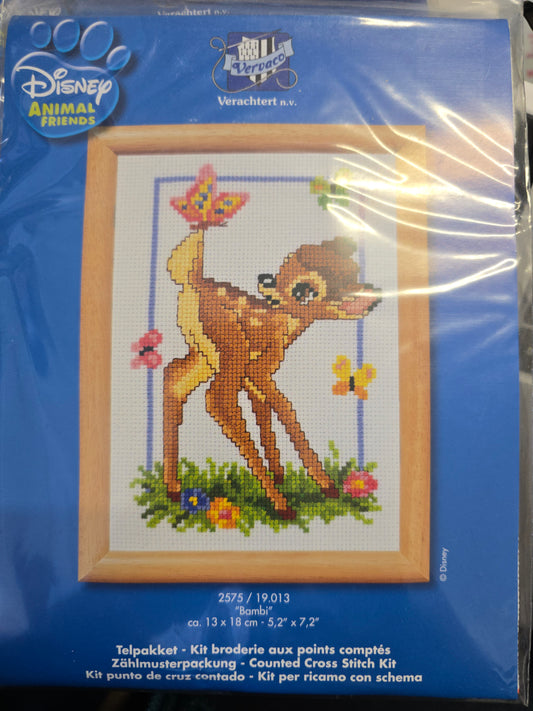 Vervaco Disney Animal Friends "Bambi" Cross Stitch Kit