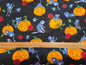 Halloween Pumpkins with Cats and Wool 100% Cotton 137cm width