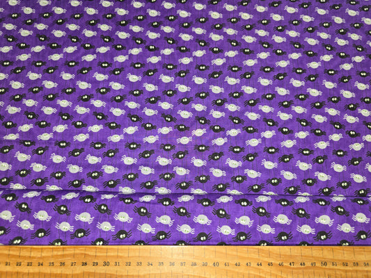 Pumpkin Party by Deb Strain for Moda Spiders 112cm width x 114cm Piece