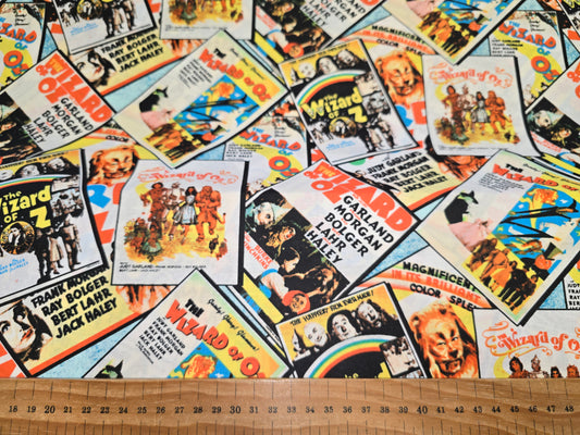 Camelot Fabrics Wizard of Oz Posters 100% Cotton