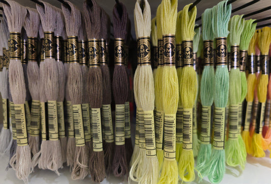 DMC Mouliné Spécial  Shades 1 - 35