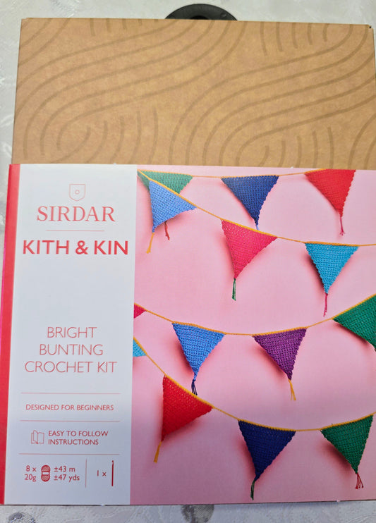 Sirdar Kith & Kin Bright Bunting Crochet Kit