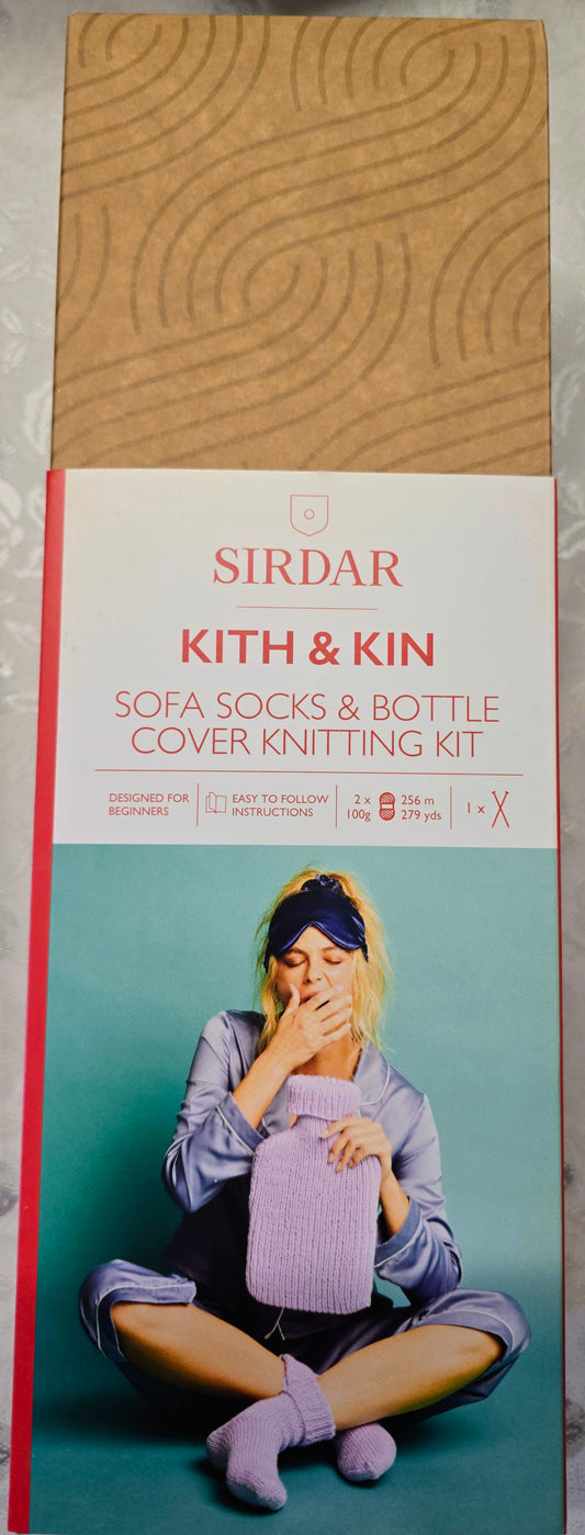 Sirdar Kith & Kin Sofa Socks & Bottle Cover Knitting Kit
