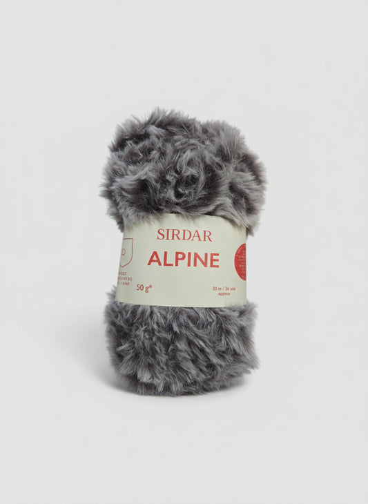 Sirdar Alpine Faux Fur Effect Yarn - Mink 50g