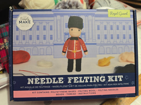 Docrafts Simply Make Royal Guard Needle Felting Kit