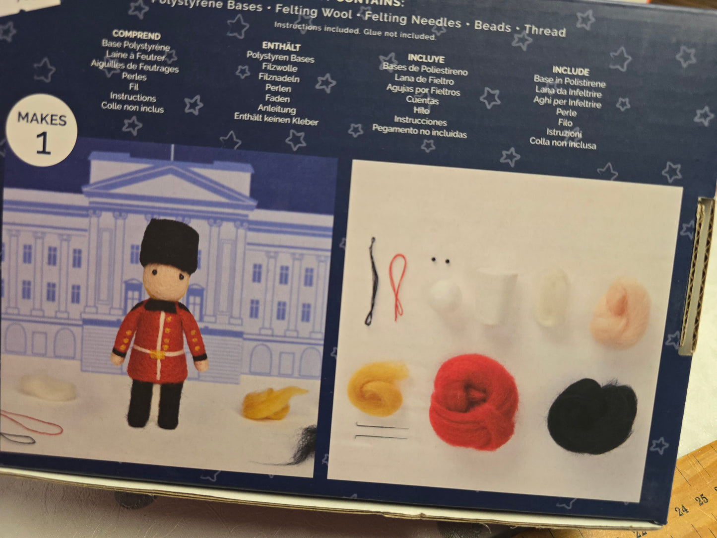 Docrafts Simply Make Royal Guard Needle Felting Kit