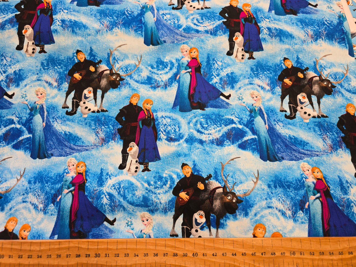 Springs Creative Disney Frozen Scenic 100% Cotton Quilting Fabric - 112cm Width