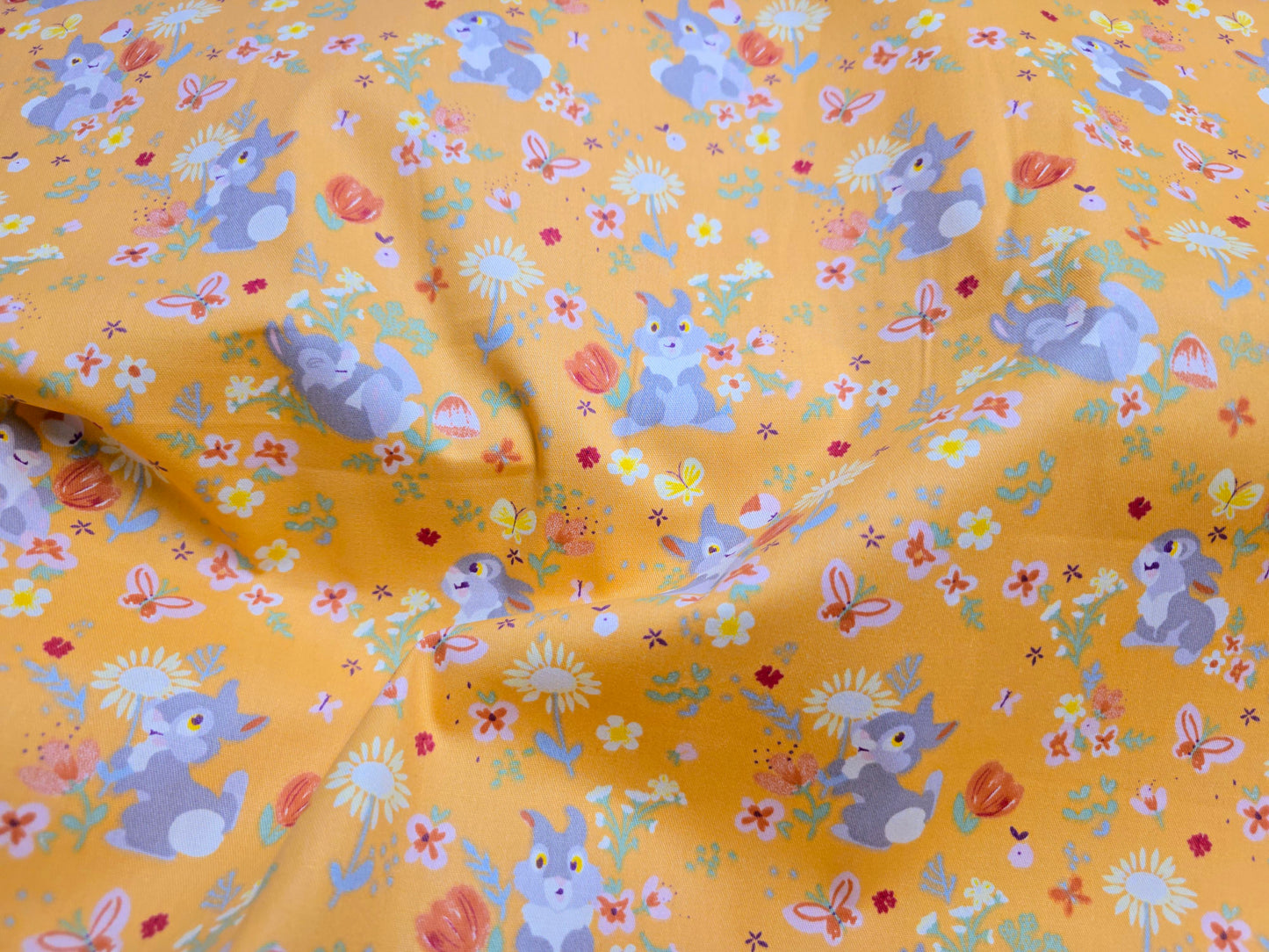 Bunny in Peach Melba 100% Cotton Super 160cm width