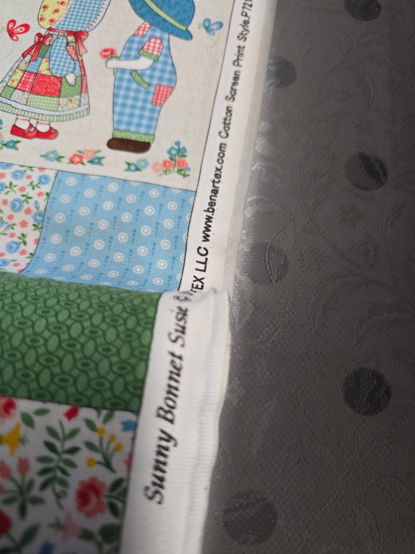 Benartex Sun Bonnet Susie Quilting Cotton - 112cm Wide