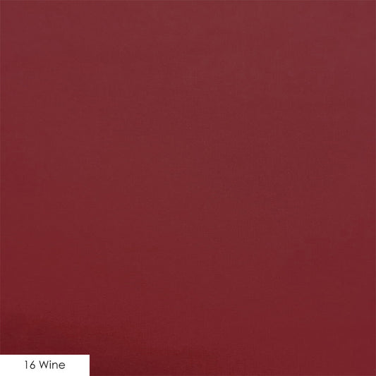 Wine Craft Cotton 112cm Wide Plains - Rose and Hubble 100% Cotton Fabric
