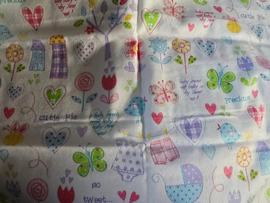 Fabri Quilt Brushed Cotton Flannel Remnant