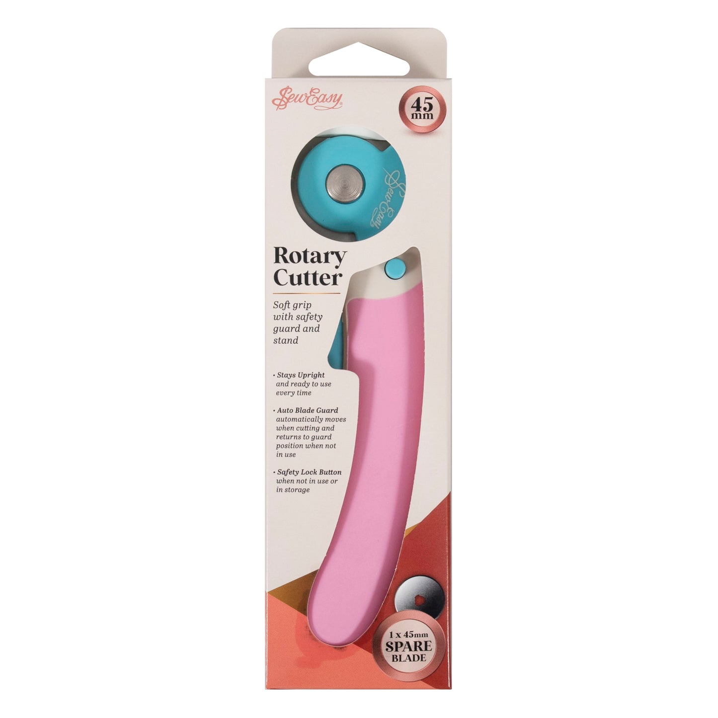 Sew Easy 45mm Rotary Cutter & Spare Blade
