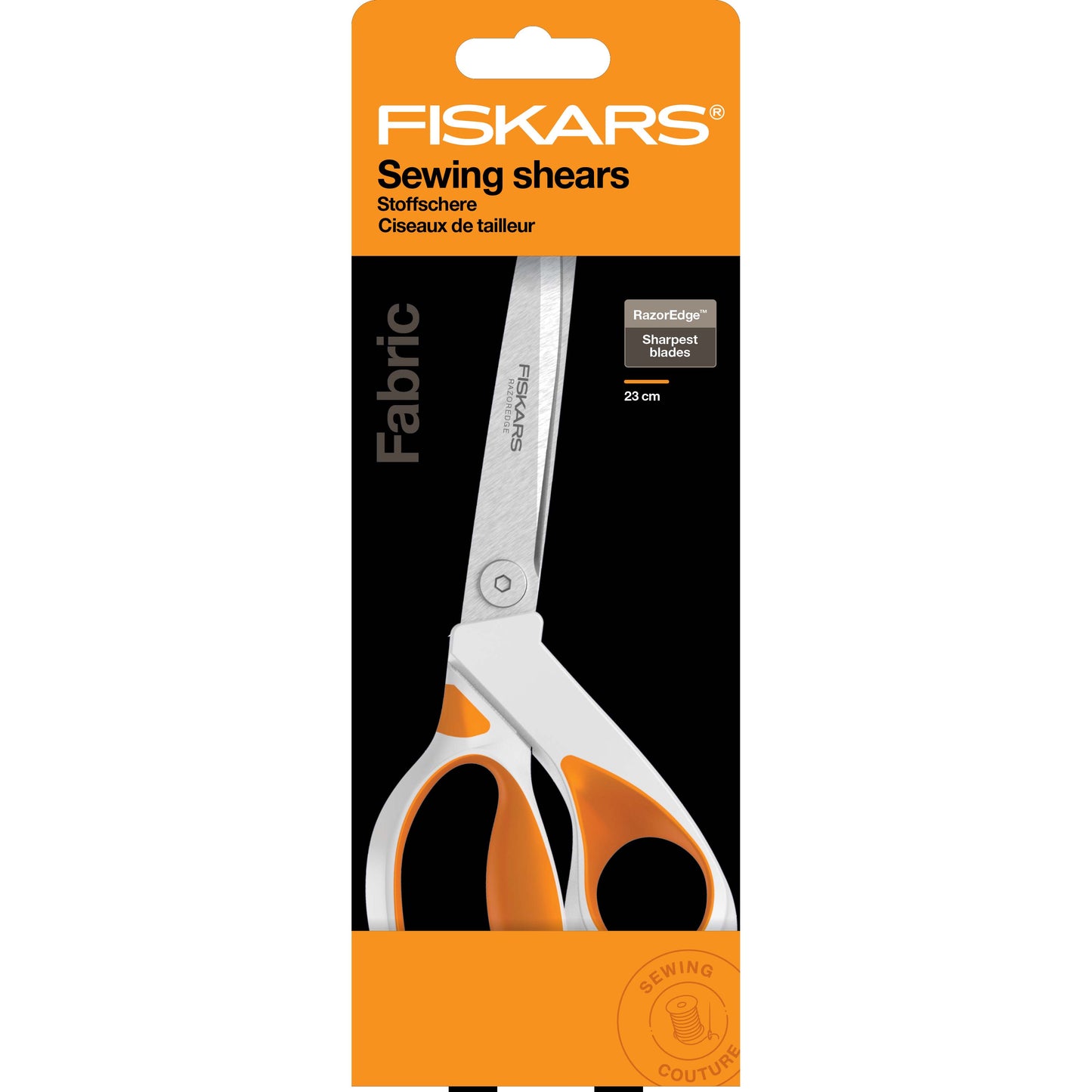 Fiskars 23cm Soft Grip Sewing Shears