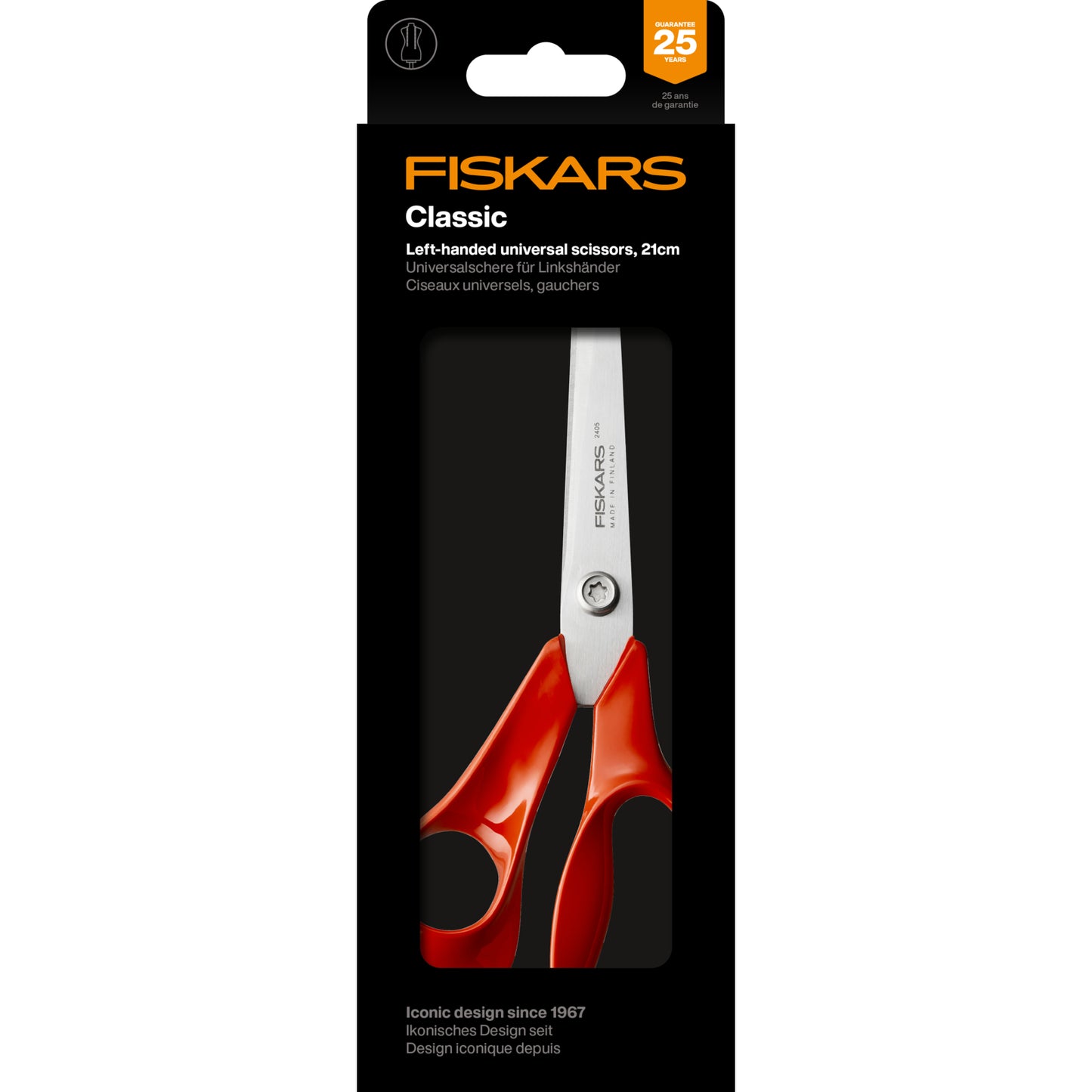 Fiskars Classic Left Handed 21cm Universal Scissors