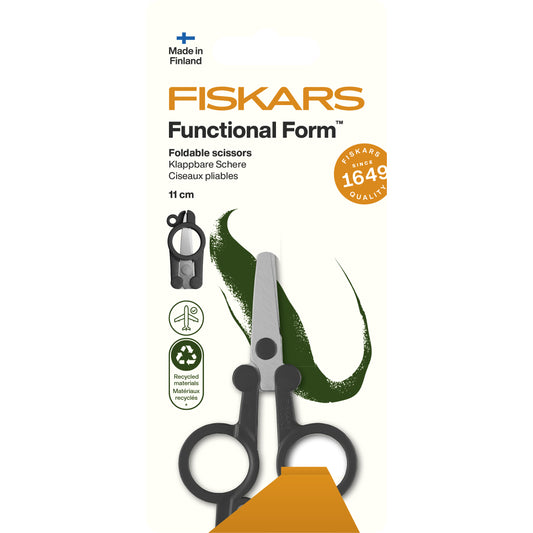 Fiskars Functional Form 11cm Foldable Scissors