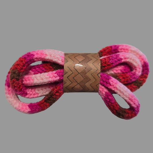 Handmade Acrylic Pink Ombre I-Cord | Tubular Tricotin Cord for Wire Craft & French Knitting Projects