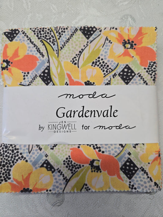 Moda Gardenvale Charm Pack by Jen Kingwell - 42 x 5" Cotton Squares