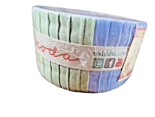 Moda Pastels Jelly Roll | 40 x 2.5" Strips | Out of Print