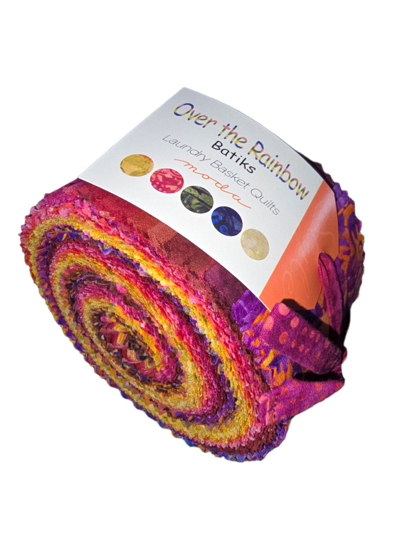 Moda  Over the Rainbow Jelly Roll Fabric Laundry Basket Quilts Out of Print!